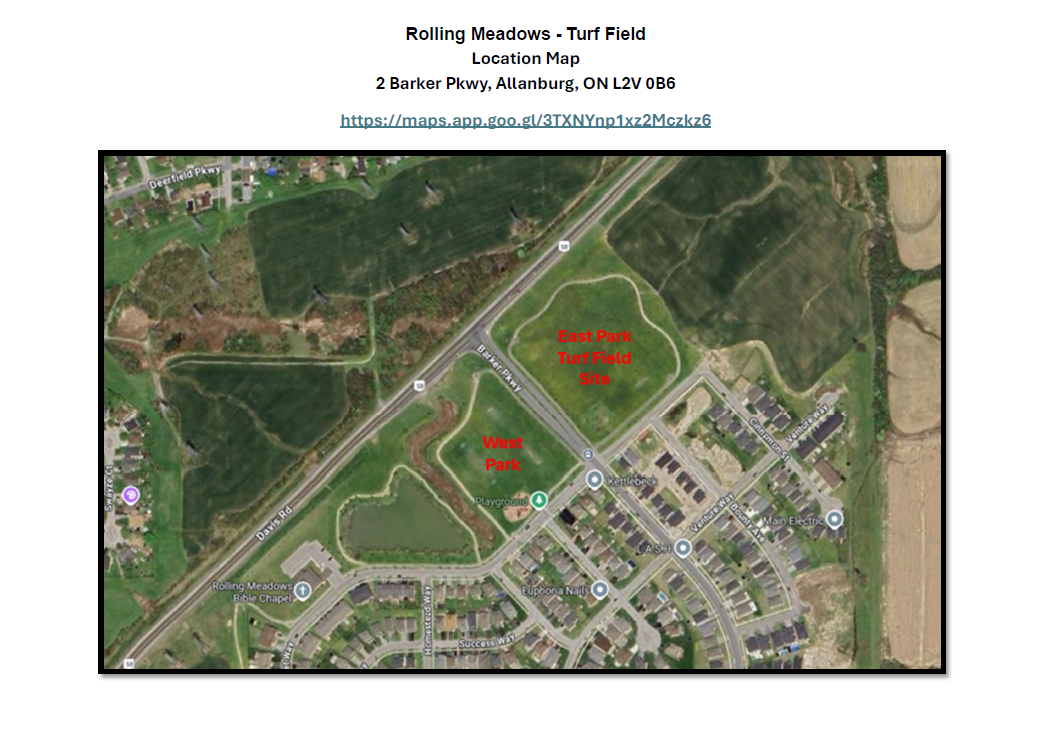 Rolling Meadows Turf Field