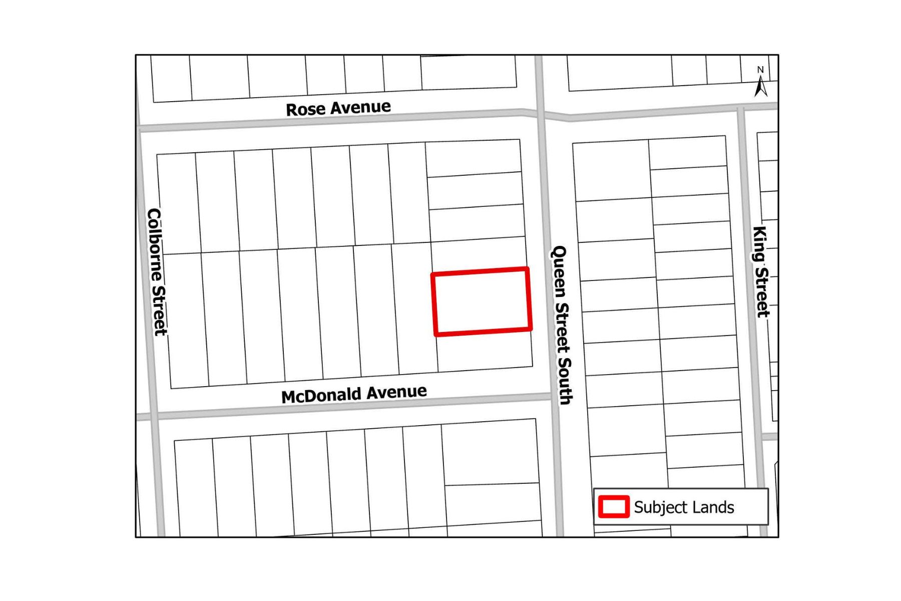 95 Queen Street South Map